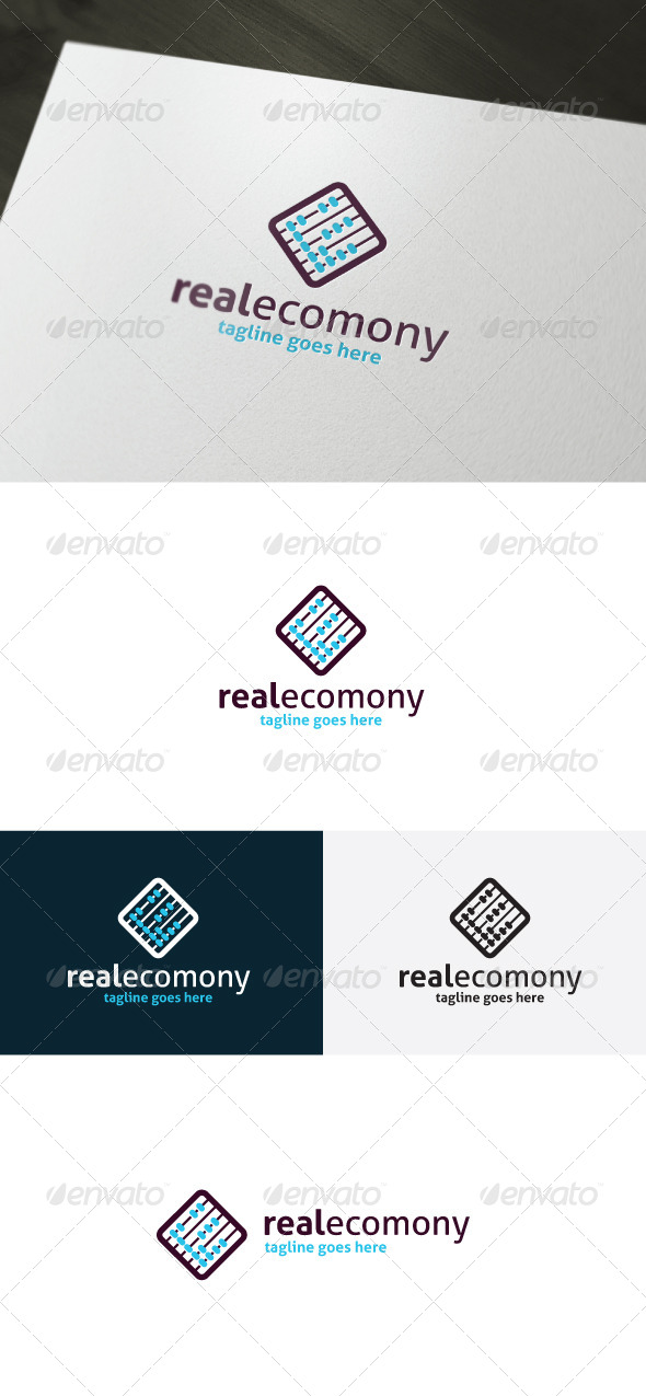 Real Economy Logo Real Economy Logo