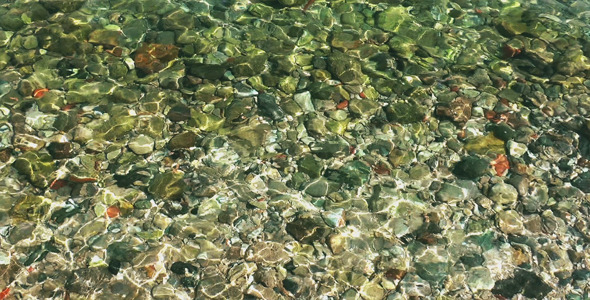 Stones in the Sea Water Stones in the Sea Water