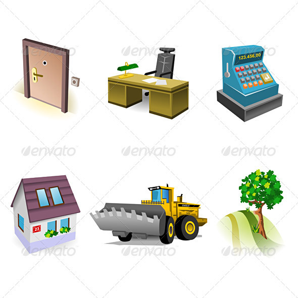 Real Estate Icon Set Real Estate Icon Set
