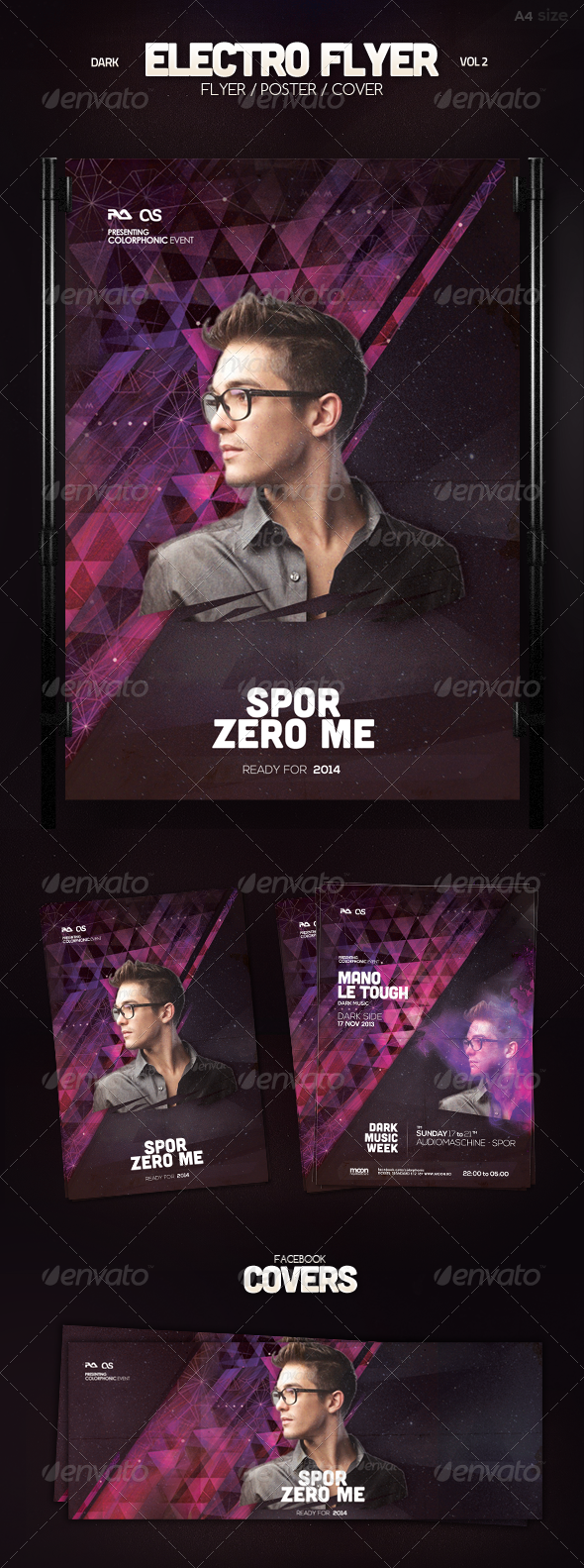 Electro Flyer Vol 2 - Clubs & Parties Events