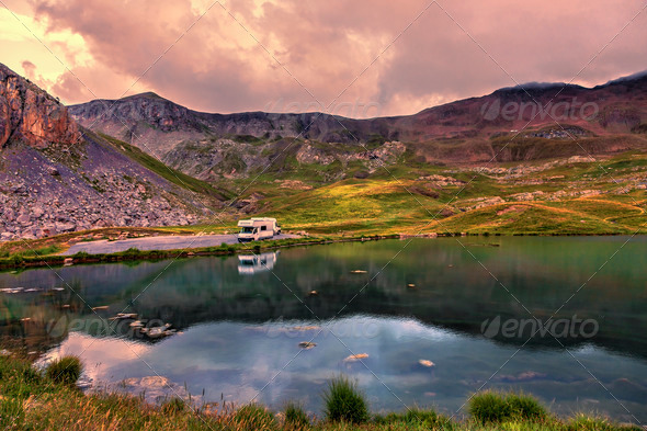 Lac de Essaupres - Stock Photo - Images