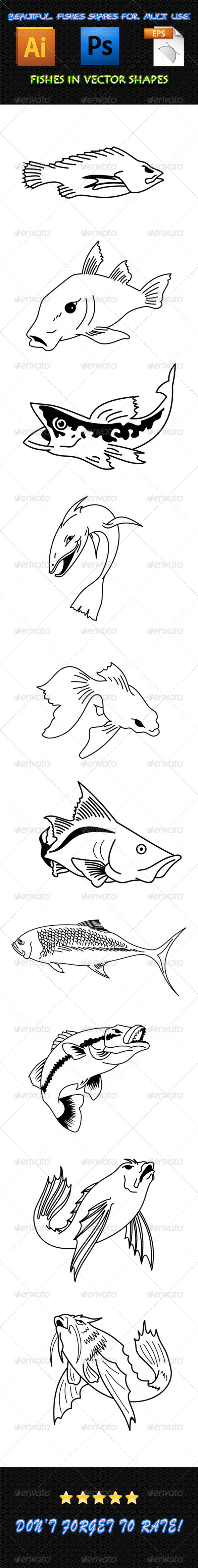 Fish Shapes Fish Shapes
