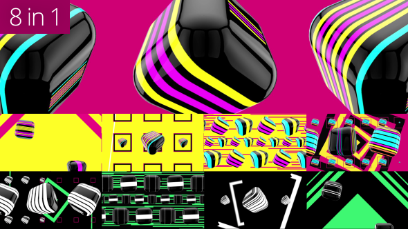 Color Cubic 2 VJ Pack 8 In 1 Color Cubic 2 VJ Pack 8 In 1
