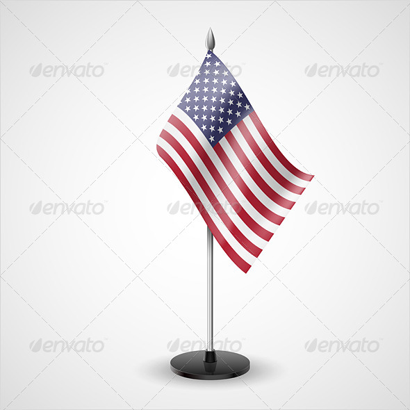 Table Flag of USA Table Flag of USA