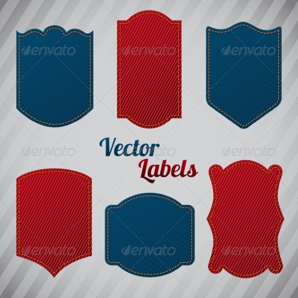 Grunge Denim Labels Grunge Denim Labels