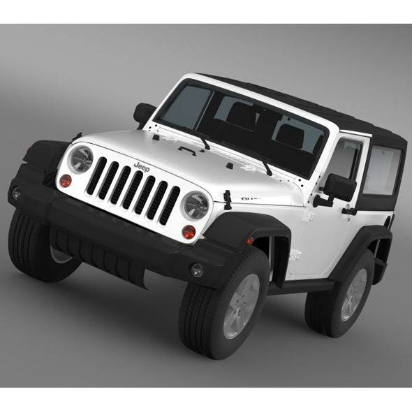 Jeep Wrangler Rubicon 2012 - 3DOcean Item for Sale
