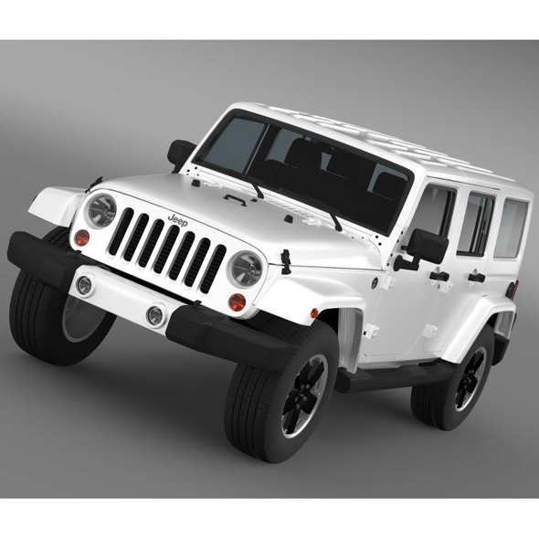 Jeep Wrangler Unlimited Altitude 2012 - 3DOcean Item for Sale