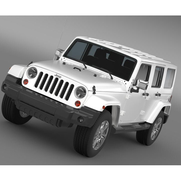 Jeep Wrangler Unlimited Indian Summer 2014 - 3DOcean Item for Sale