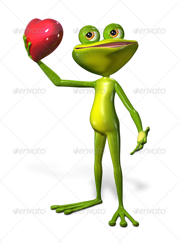 Frog with Heart Frog with Heart