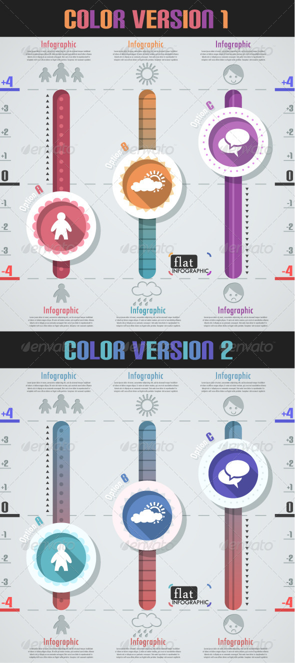GraphicRiver Flat Infographic Banner Two Versions 7228621 GraphicRiver Flat Infographic Banner Two Versions 7228621