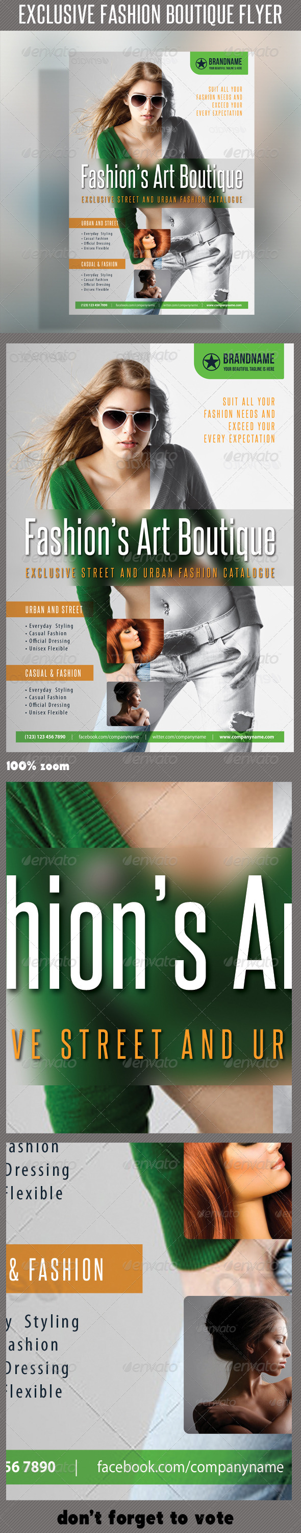 Fashion Product Flyer 45 Fashion Product Flyer 45
