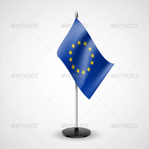 Table Flag of European Union