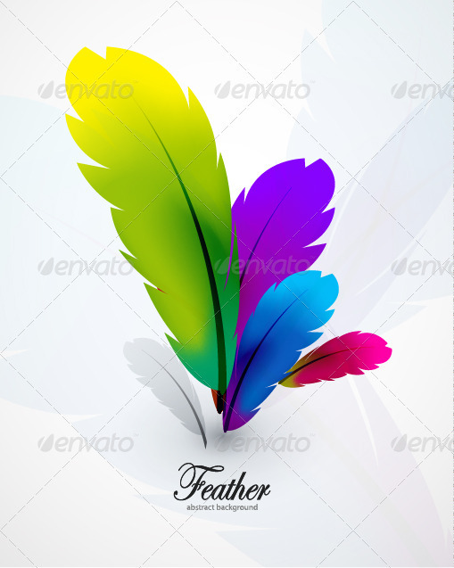 Feather background Feather background