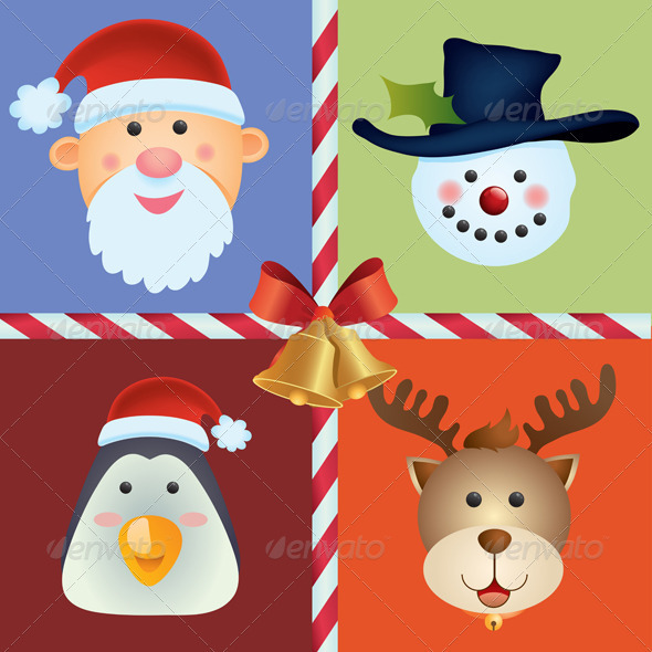 Christmas Icon Background Christmas Icon Background