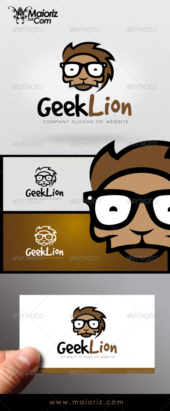 Geek Lion Logo