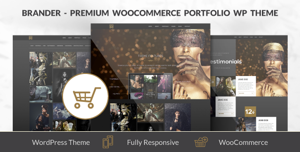 Brander - WooCommerce Portfolio WP Theme