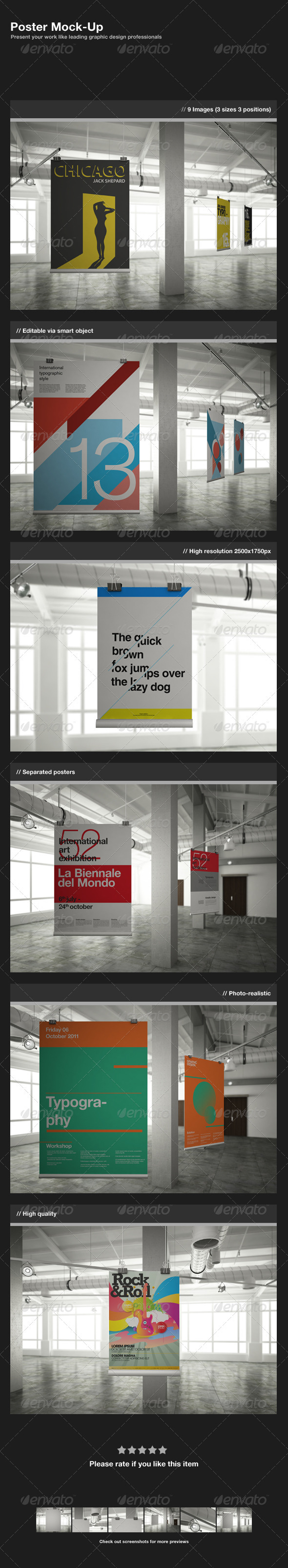 Poster Mock-Up Poster Mock-Up