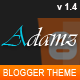 Adamz - Responsive Blogger Template 