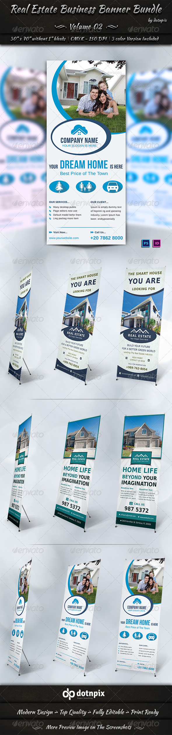 Real Estate Business Banner Bundle Volume 2 Real Estate Business Banner Bundle Volume 2