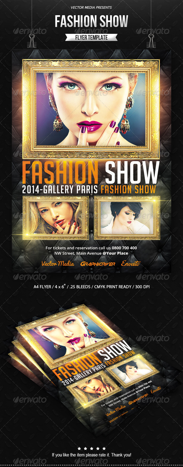 Fashion Show Flyer Fashion Show Flyer