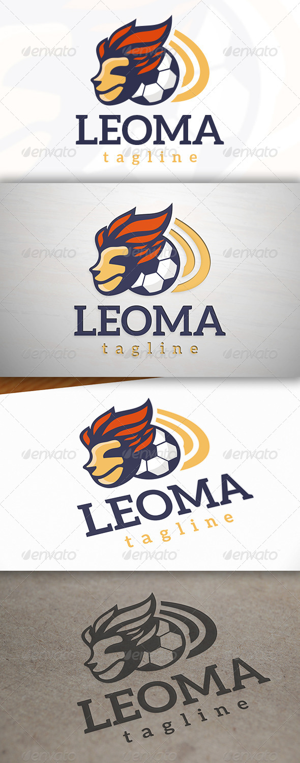Football Mascot Logo Football Mascot Logo