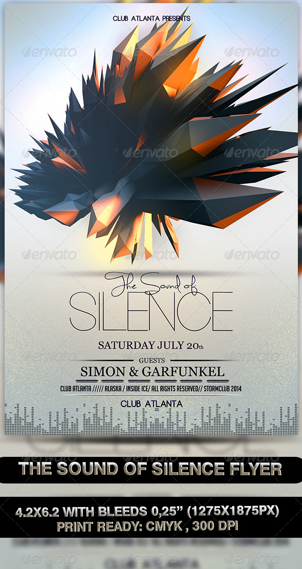 The Sound of Silence Flyer The Sound of Silence Flyer