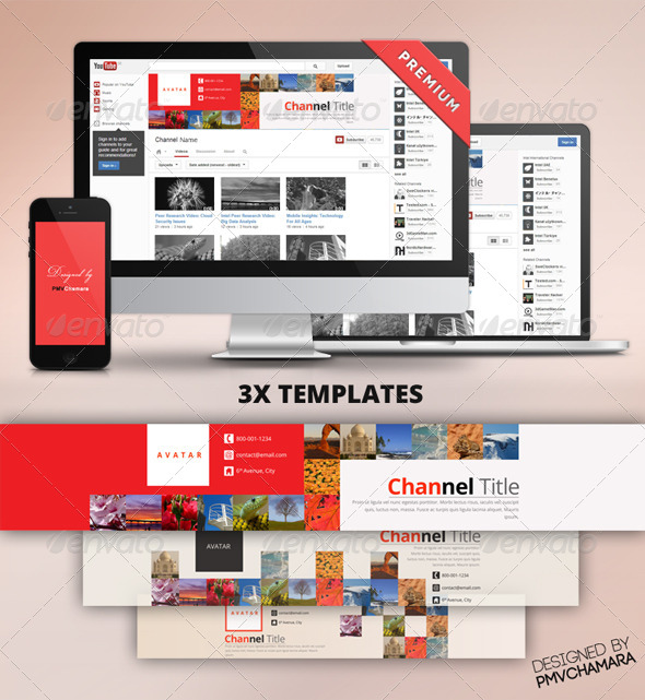 3in1 Youtube Background Templates 3in1 Youtube Background Templates