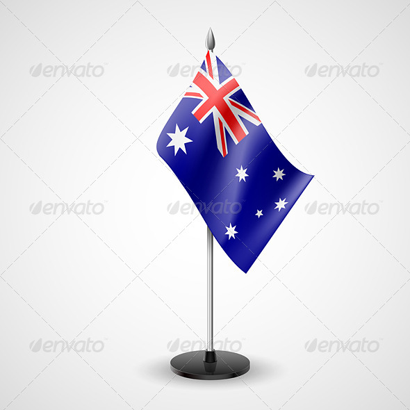 Table Flag of Australia