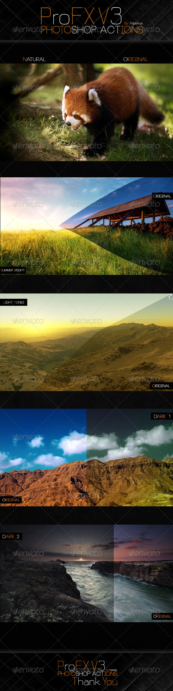 ProFX V3 Actions - Actions Photoshop