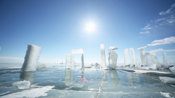 Panorama Towards an ice Block Panorama Towards an ice Block