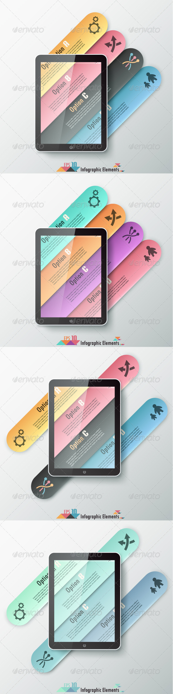 GraphicRiver Modern Infographics Options Banner Four Versions 7290982 GraphicRiver Modern Infographics Options Banner Four Versions 7290982