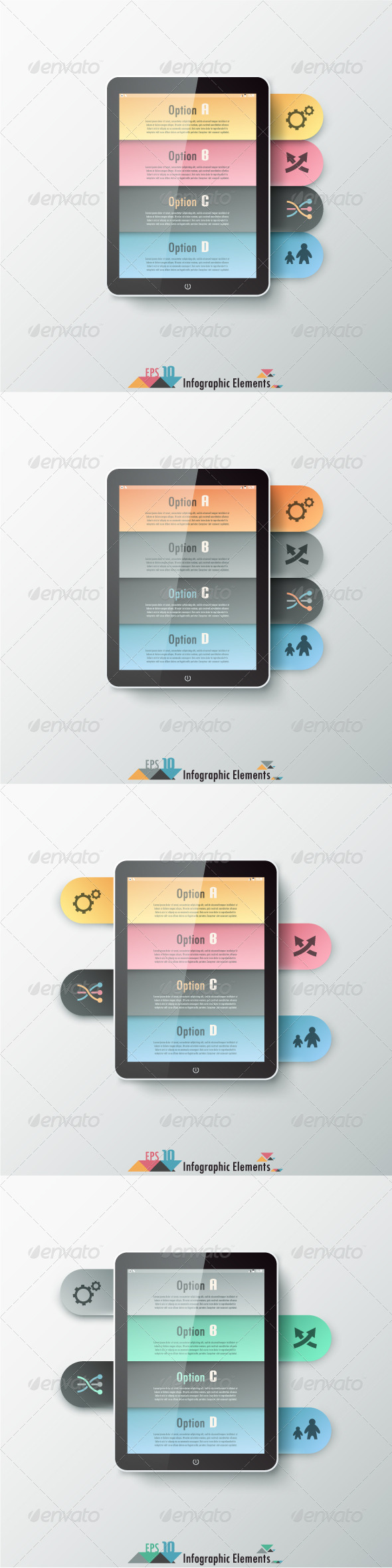 GraphicRiver Modern Infographics Options Banner Four Versions 7291022 GraphicRiver Modern Infographics Options Banner Four Versions 7291022