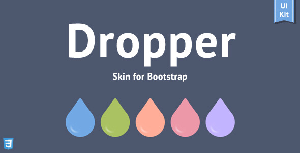 Dropper - Bootstrap Skin - CodeCanyon Item for Sale
