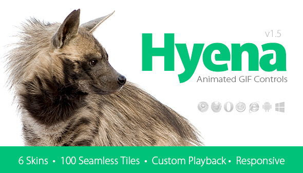 Hyena - Animated GIF Controls - CodeCanyon Item for Sale