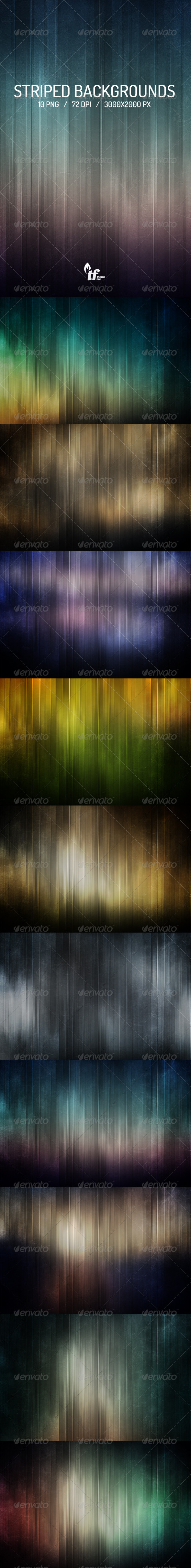 10 Striped Backgrounds 10 Striped Backgrounds