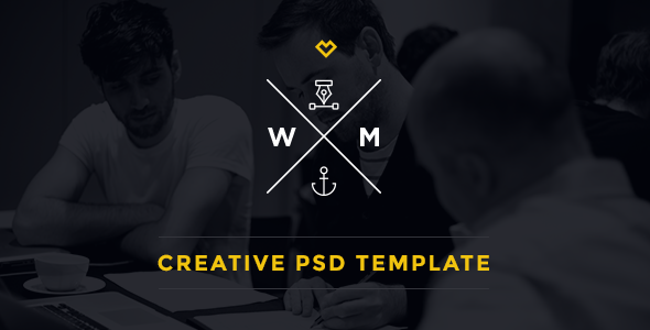 W&M | One Page Multi-Purpose PSD Template