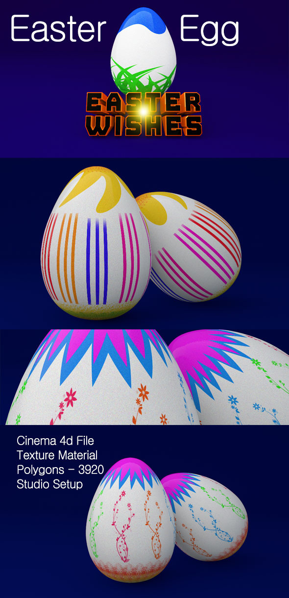 3D Easter Egg 3D Easter Egg