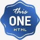 This One - One Page Responsive Website Template This One - One Page Responsive Website Template - ThemeForest Item for Sale
