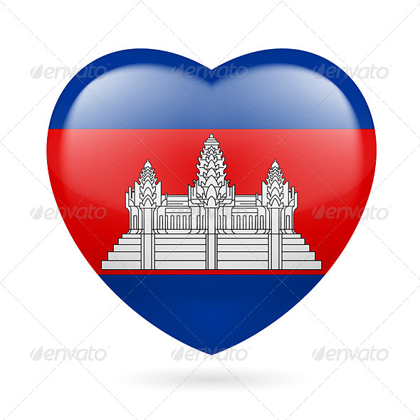 Heart Icon of Cambodia Heart Icon of Cambodia