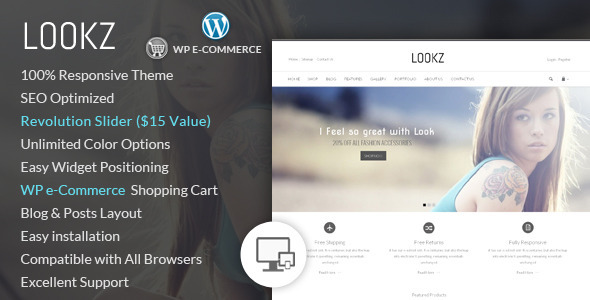 Lookz - Wordpress eCommerce Theme