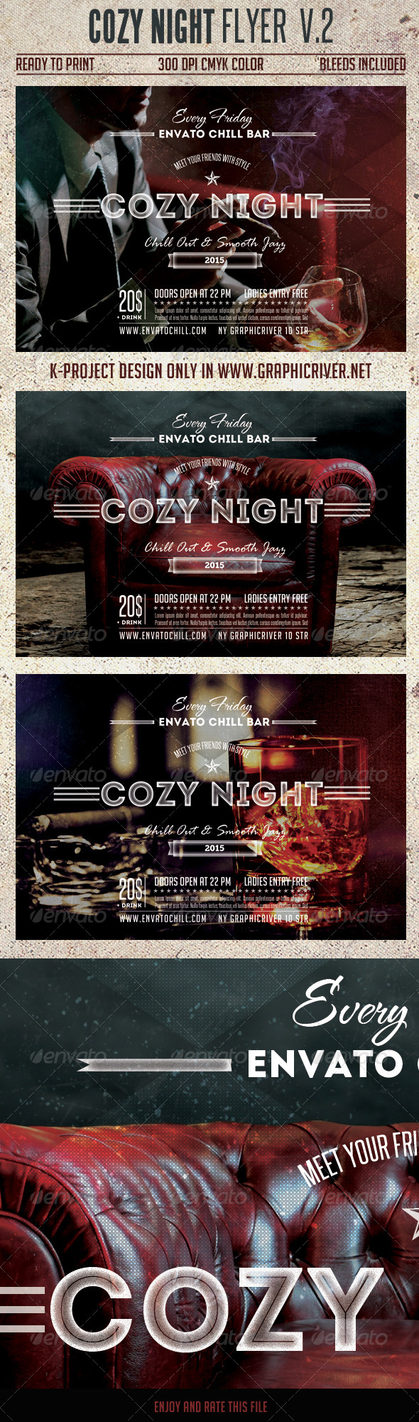Cozy Night Flyer Vol.2 Cozy Night Flyer Vol.2