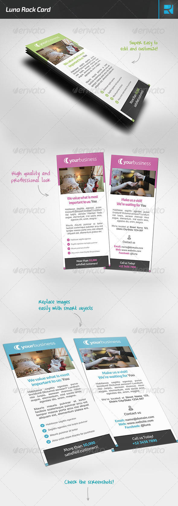 Luna Rack Card Luna Rack Card