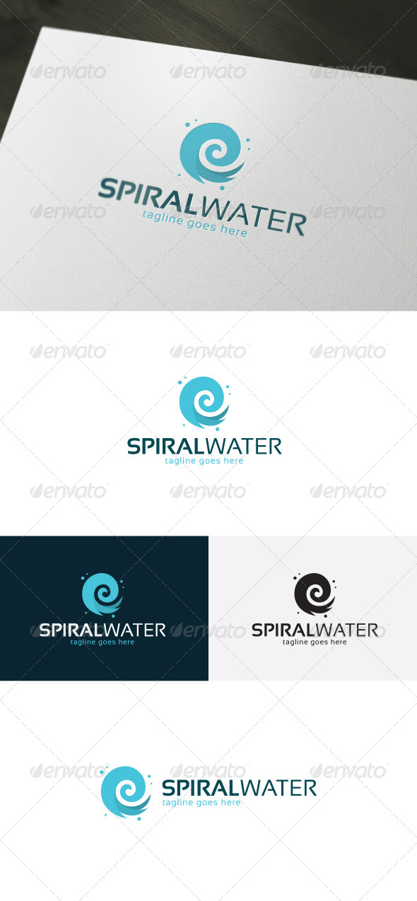 Spiral Water Logo