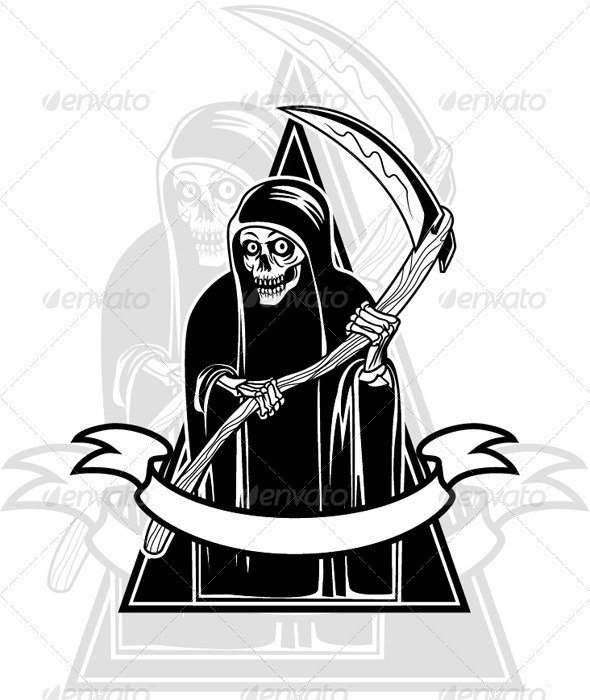 Grim Reaper Badge Grim Reaper Badge