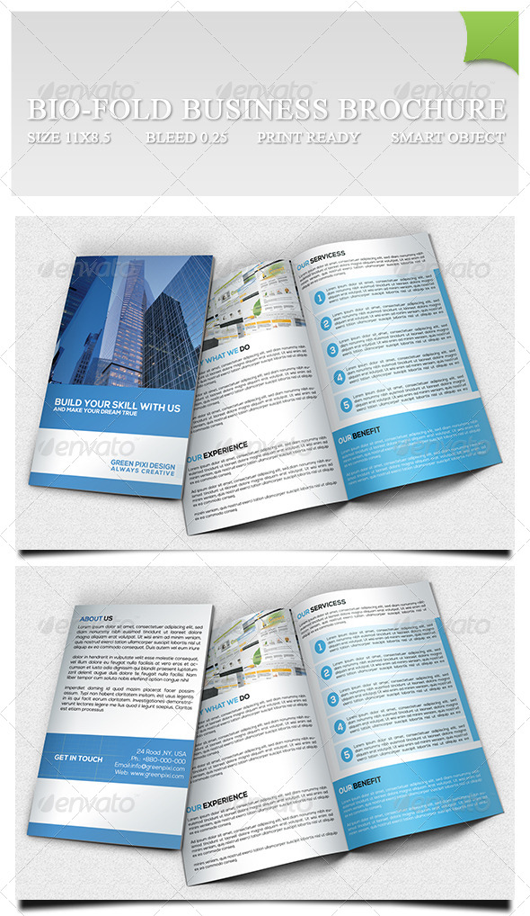 Bio-fold Business Brochure Bio-fold Business Brochure