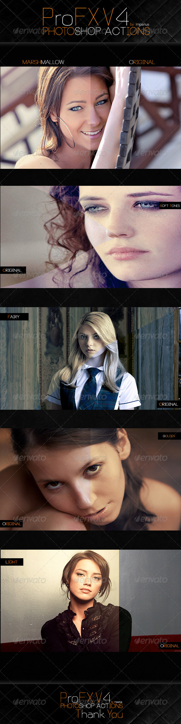 ProFX V4 - Actions Photoshop