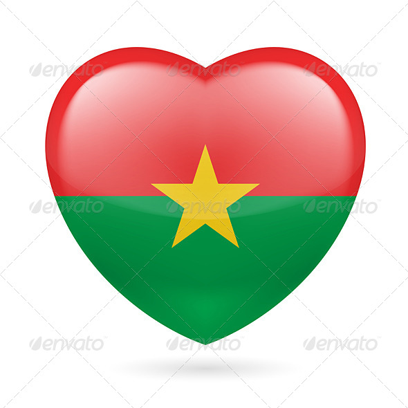 Heart icon of Burkina Faso Heart icon of Burkina Faso
