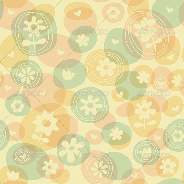 Repeat Spring Flowers Fun Stitched Pattern Repeat Spring Flowers Fun Stitched Pattern