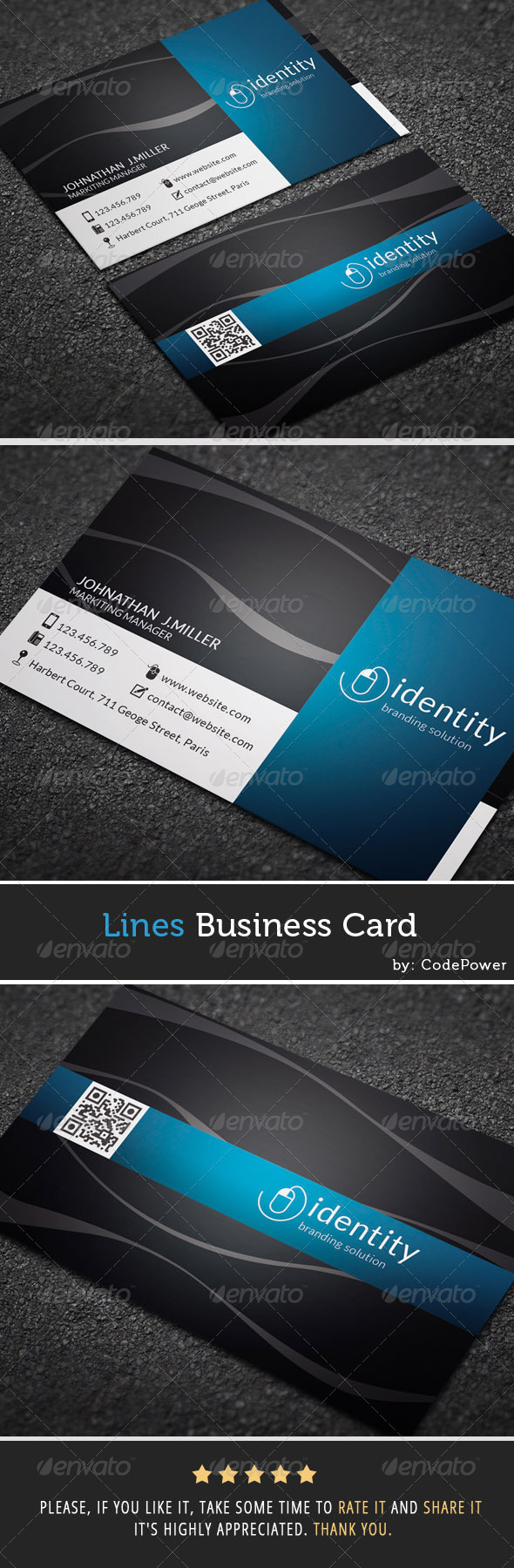 Lines Business Card Lines Business Card