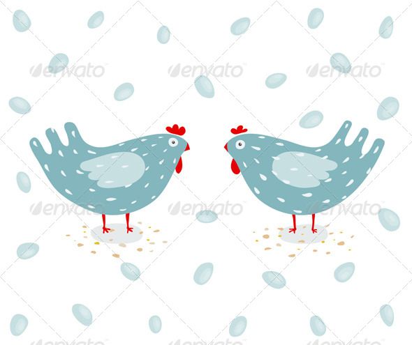 Hen and Eggs Hen and Eggs